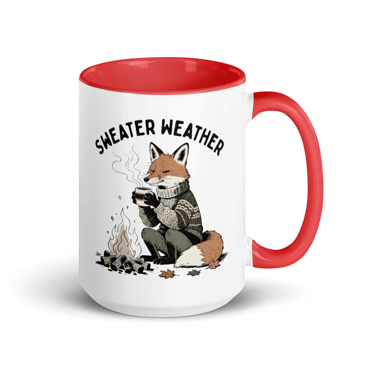 Sweater Weather Colored Mug