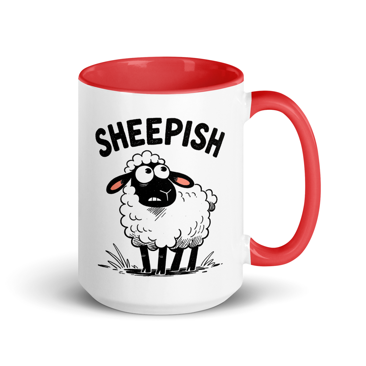 Sheepish Colored Mug