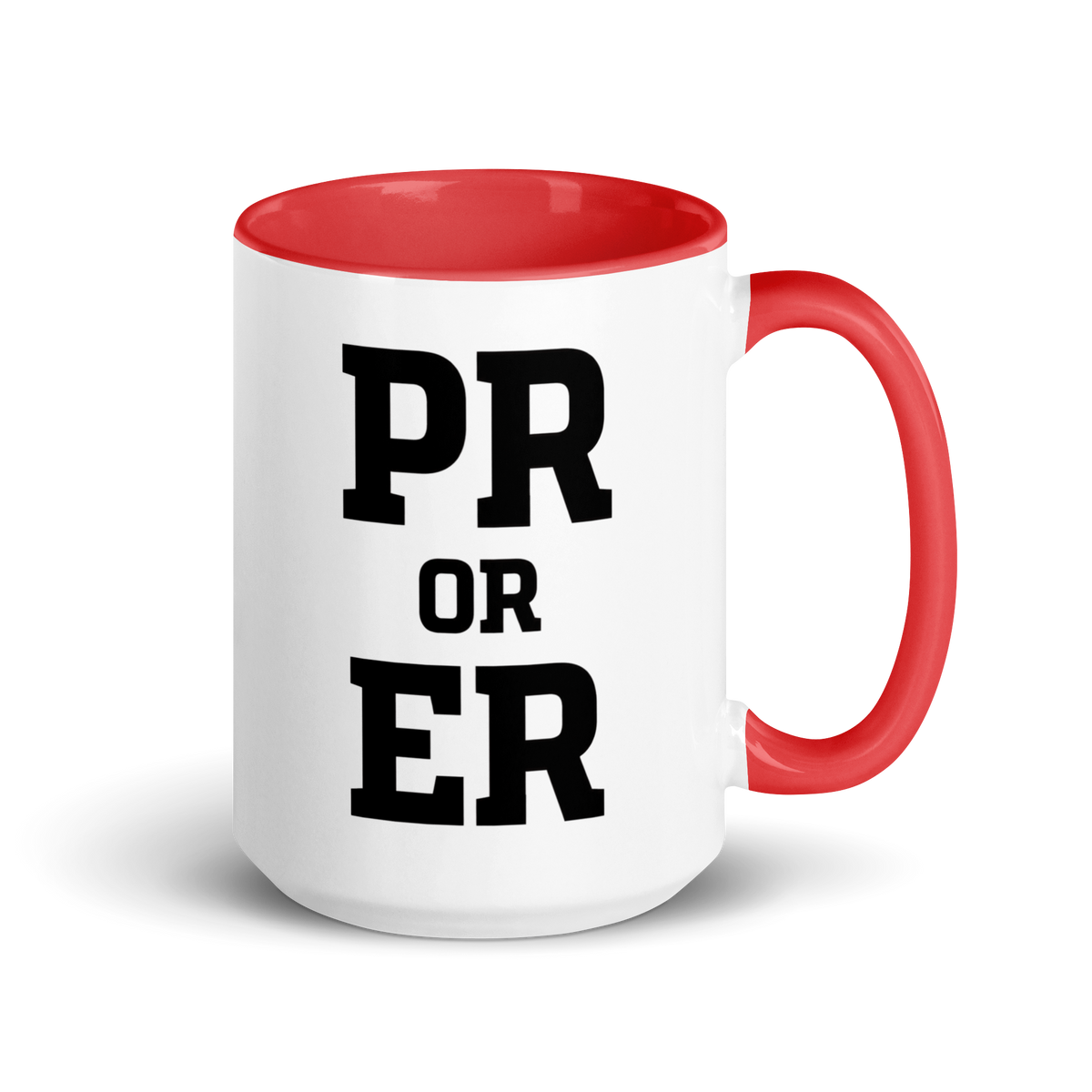 PR or ER Colored Mug