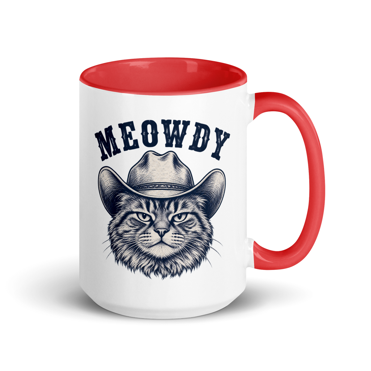 Meowdy Colored Mug