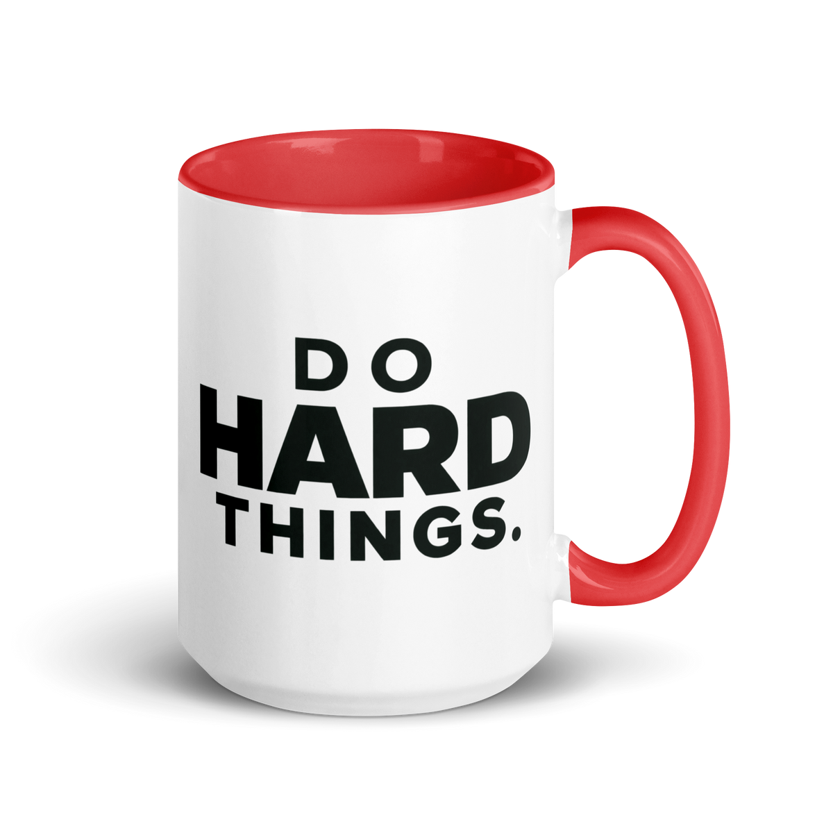 Do Hard Things Colored Mug