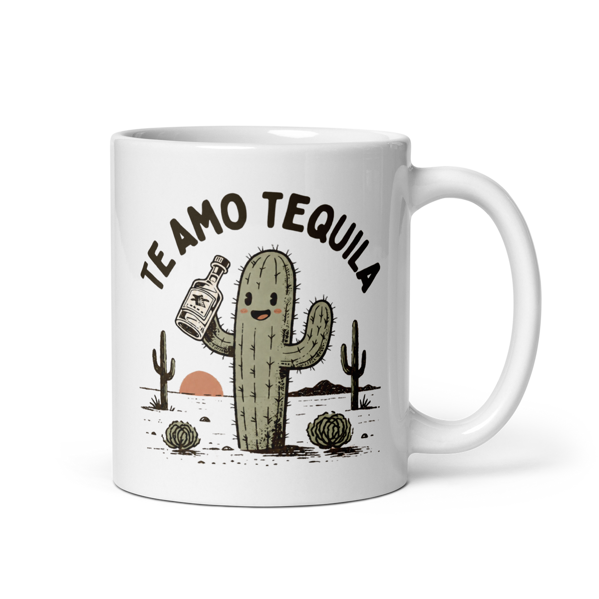 Te Amo Tequila White Mug
