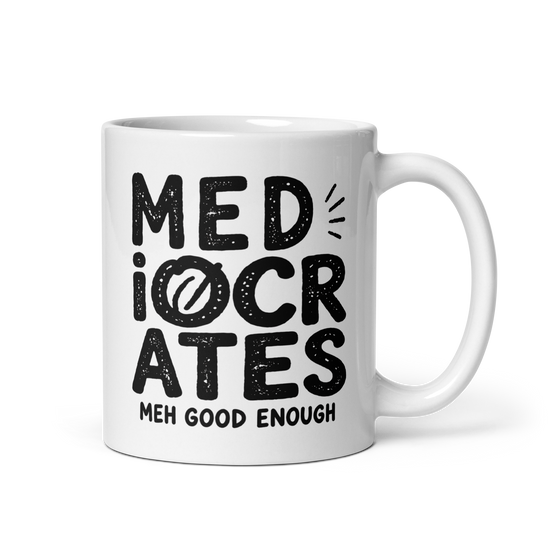 Mediocrates White Mug