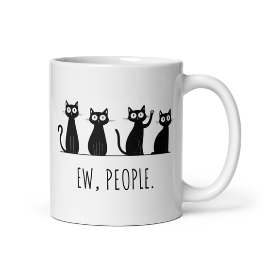 Ew, People White Mug