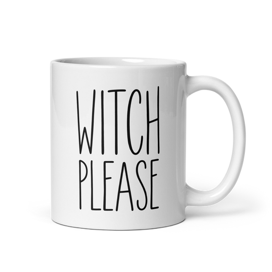 Witch, Please White Mug