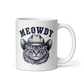 Meowdy White Mug