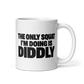 Diddly Squat White Mug