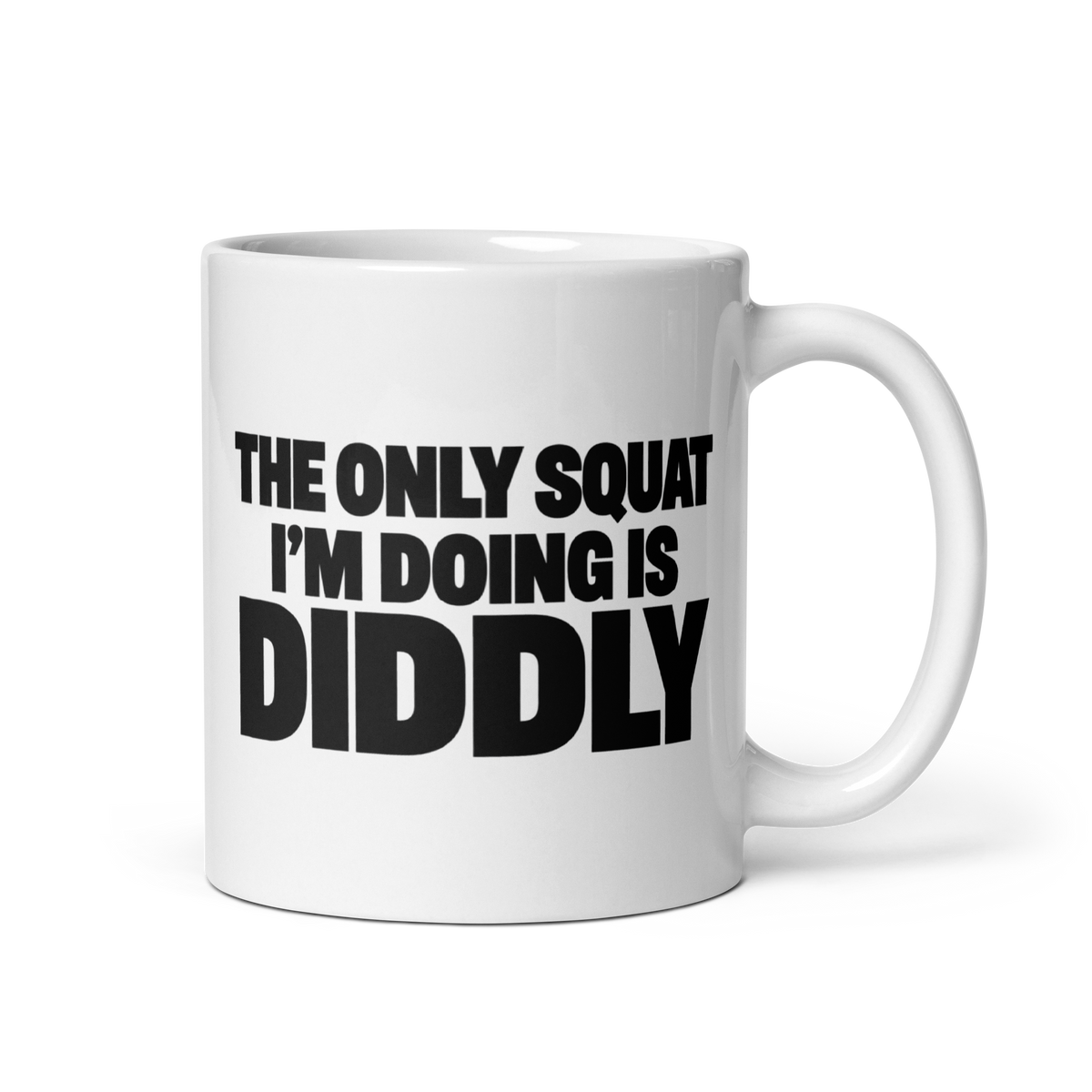 Diddly Squat White Mug
