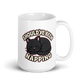 Should've Been Napping White Mug – 15 oz, handle on right