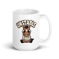 Unstable White Mug – 15 oz, handle on right