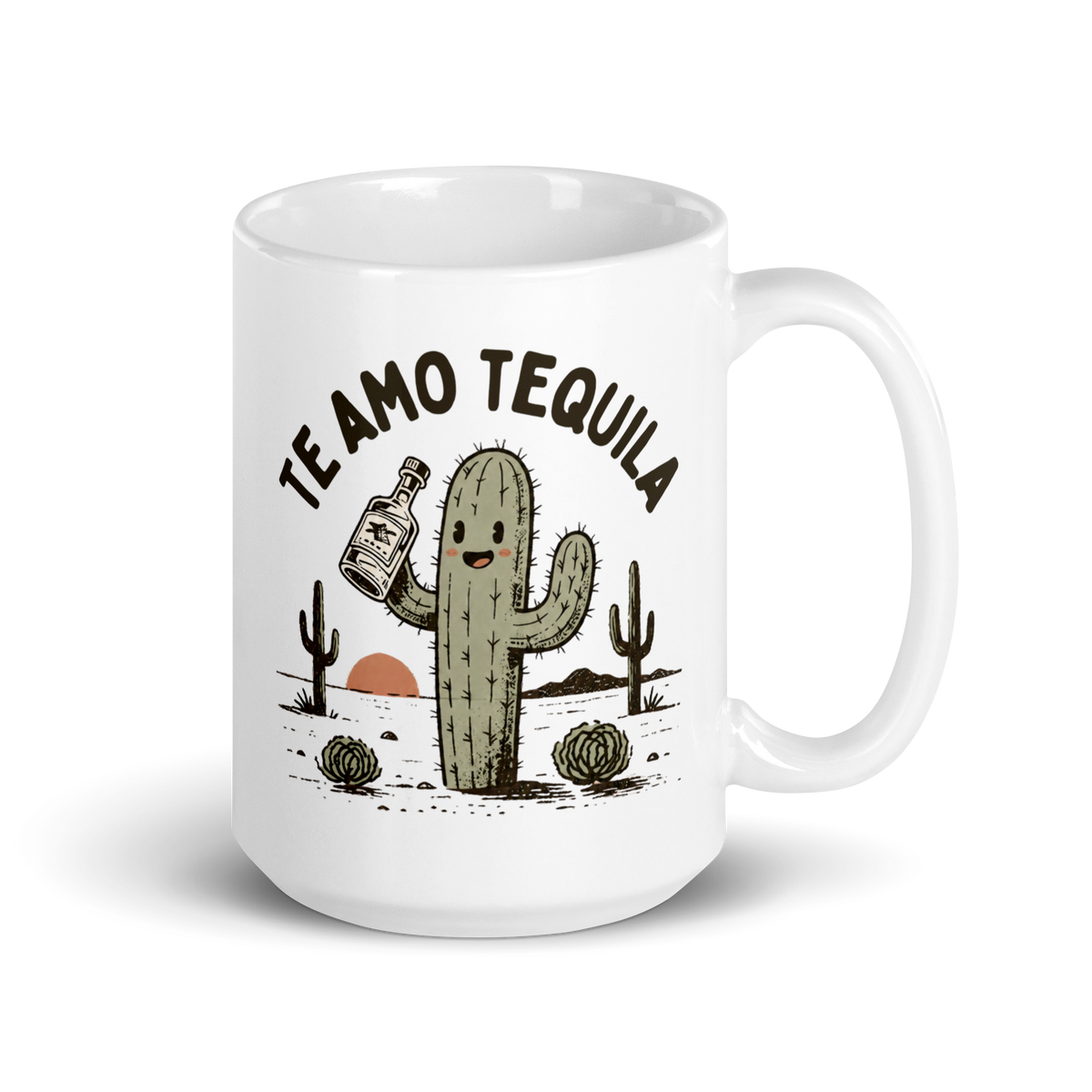 Te Amo Tequila White Mug