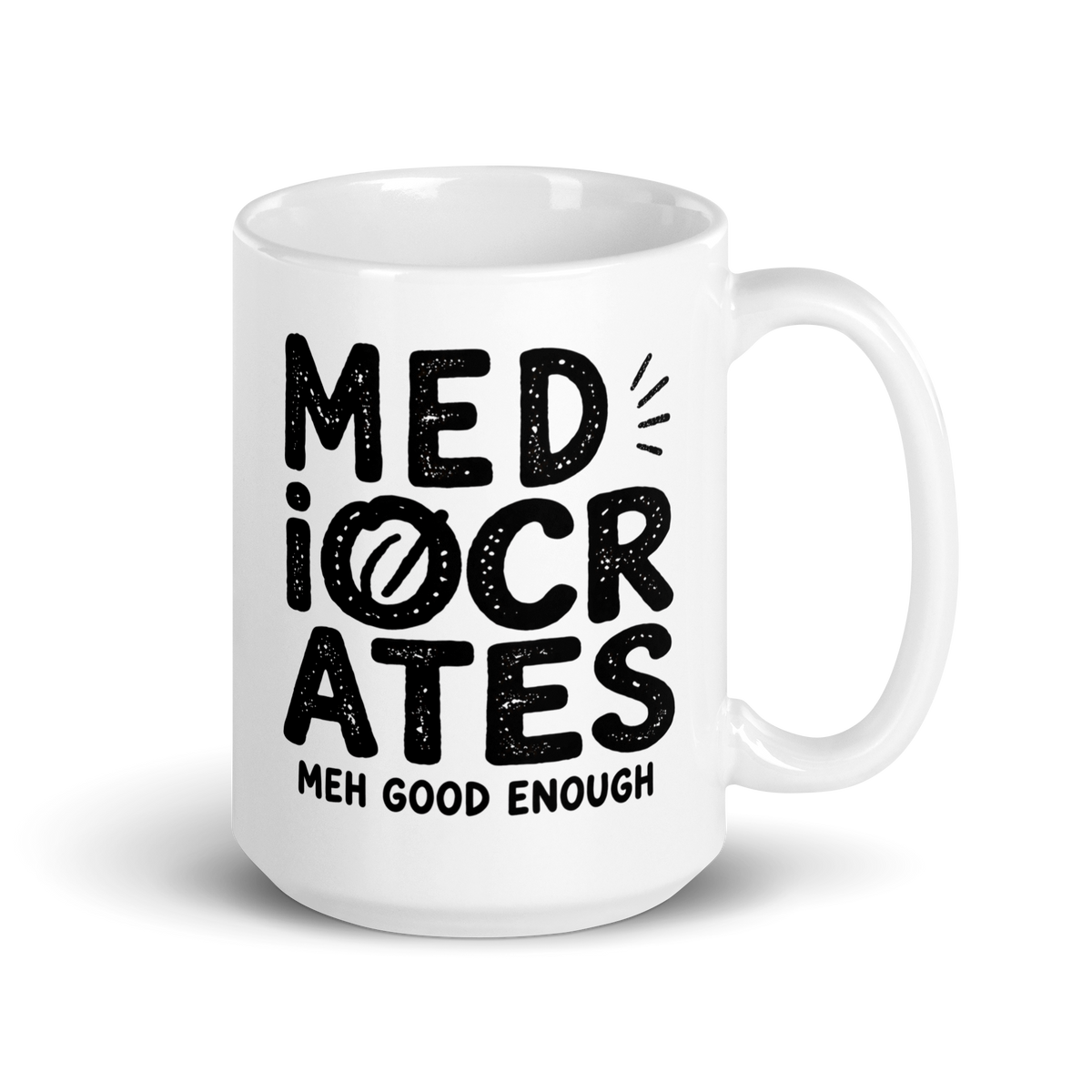 Mediocrates White Mug