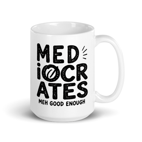 Mediocrates White Mug