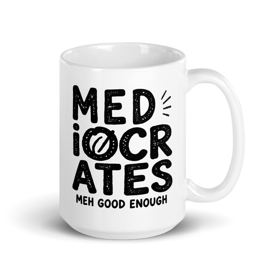 Mediocrates White Mug