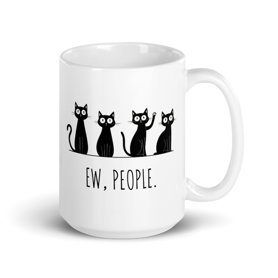 Ew, People White Mug