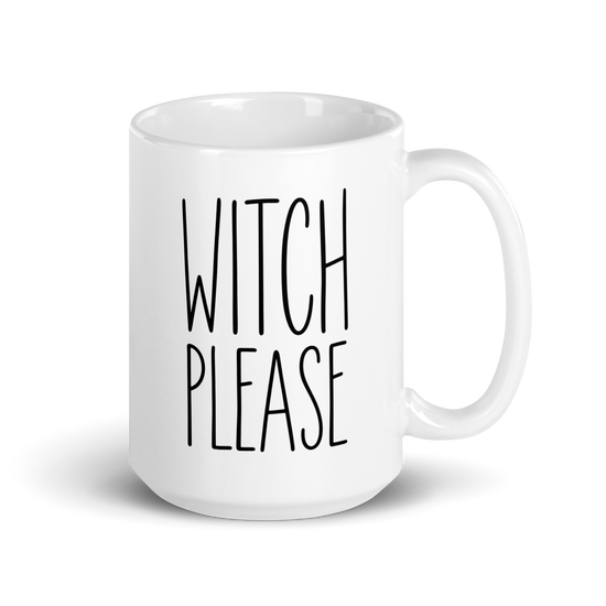 Witch, Please White Mug