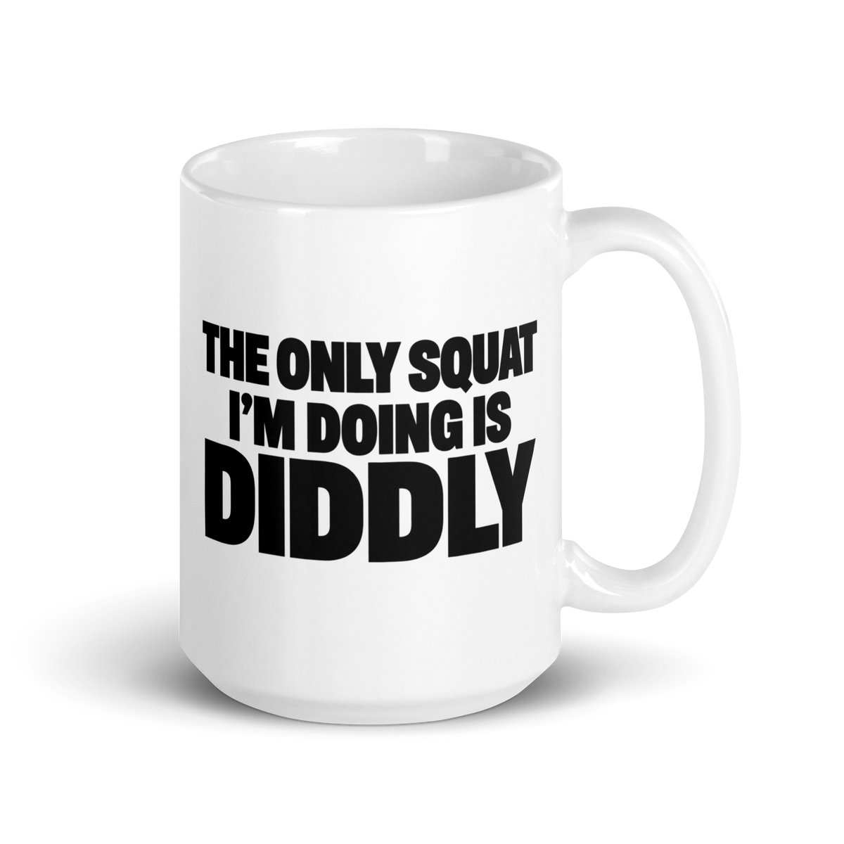 Diddly Squat White Mug