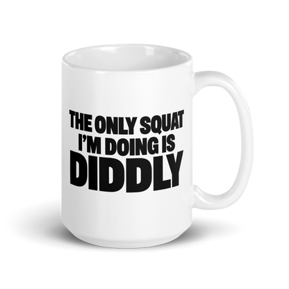 Diddly Squat White Mug