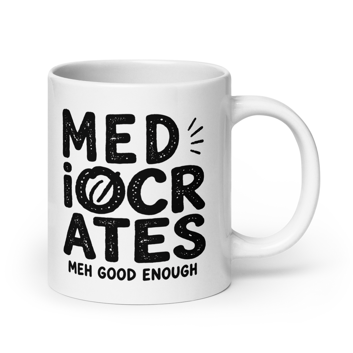 Mediocrates White Mug