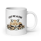 Leaf Me Alone (Fox) White Mug
