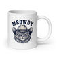 Meowdy White Mug