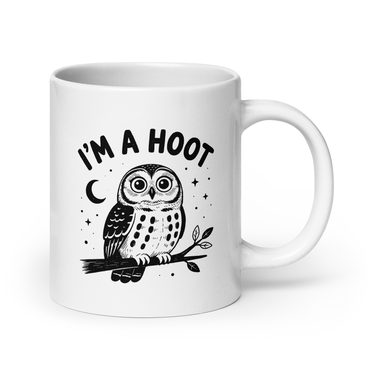 I'm a Hoot White Mug
