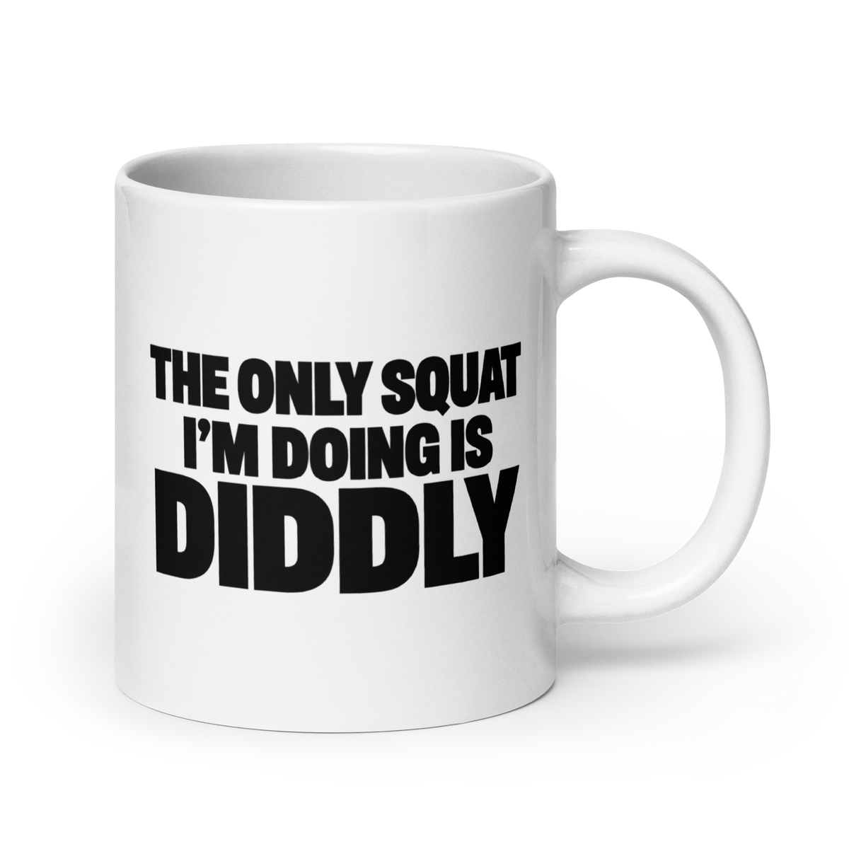 Diddly Squat White Mug