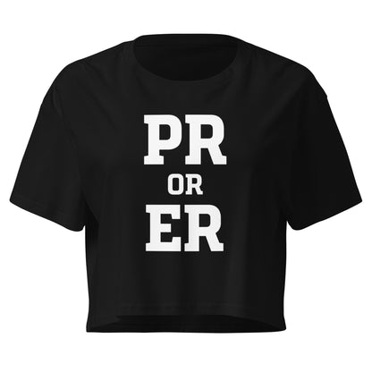 PR or ER Relaxed Crop Top