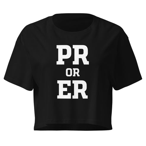 PR or ER Relaxed Crop Top