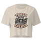Trash Talker Relaxed Crop Top - Bone