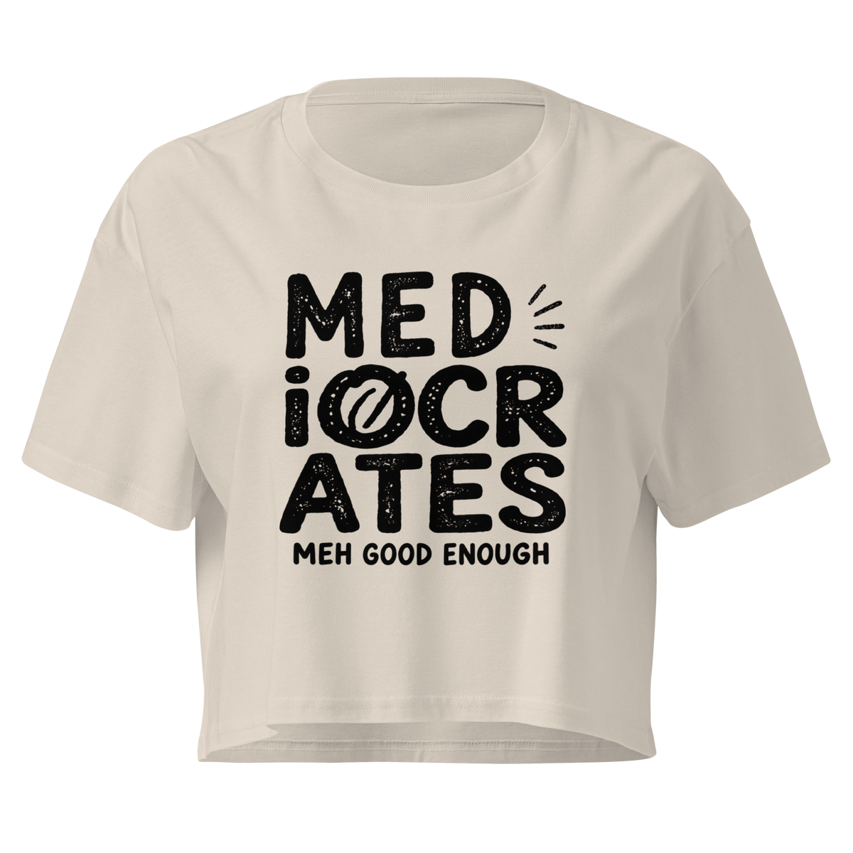 Mediocrates Relaxed Crop Top