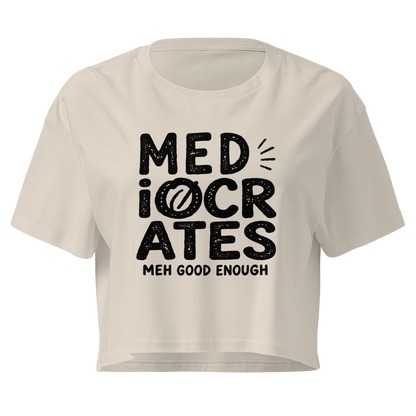 Mediocrates Relaxed Crop Top