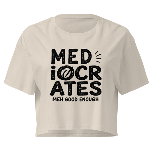 Mediocrates Relaxed Crop Top