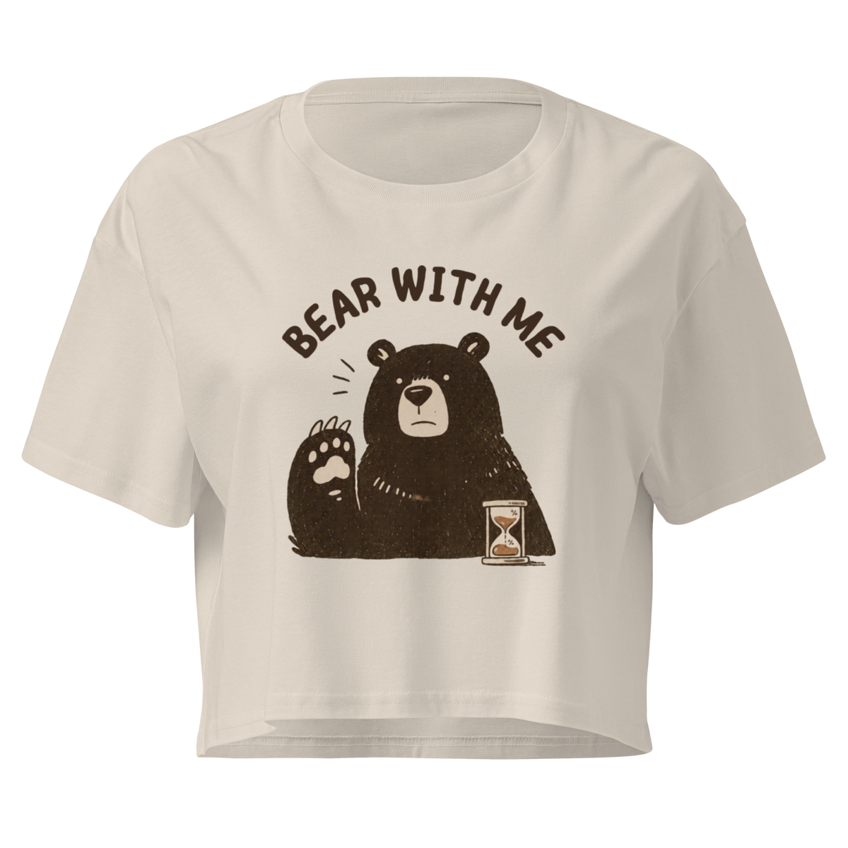 Bear with Me Relaxed Crop Top