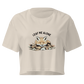Leaf Me Alone (Fox) Relaxed Crop Top