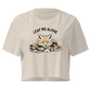 Leaf Me Alone (Fox) Relaxed Crop Top