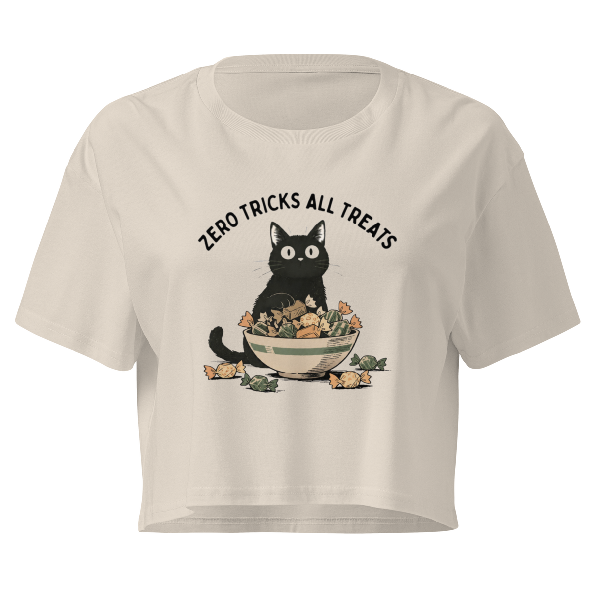Zero Tricks All Treats Relaxed Crop Top