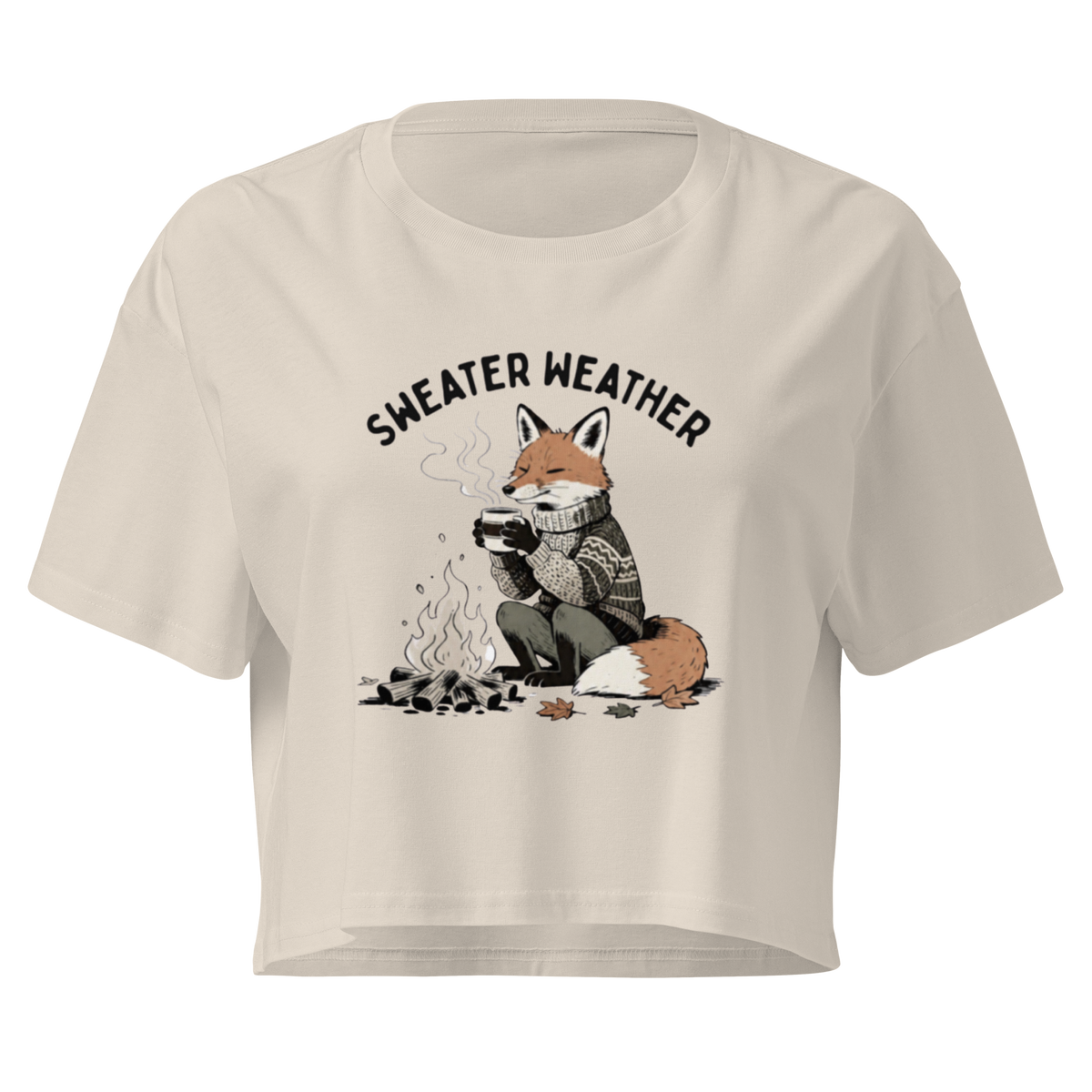Sweater Weather Relaxed Crop Top