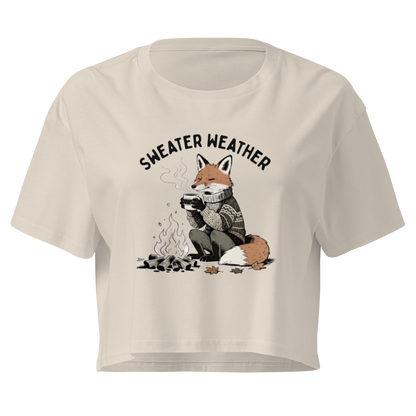 Sweater Weather Relaxed Crop Top