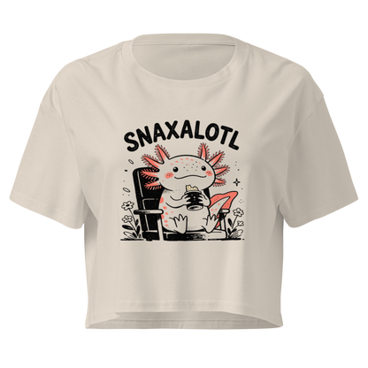 Snaxalotl Relaxed Crop Top