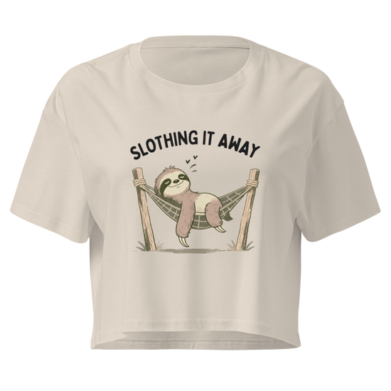 Slothing It Away Relaxed Crop Top