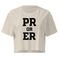 PR or ER Relaxed Crop Top