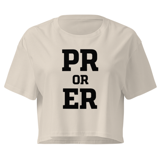 PR or ER Relaxed Crop Top
