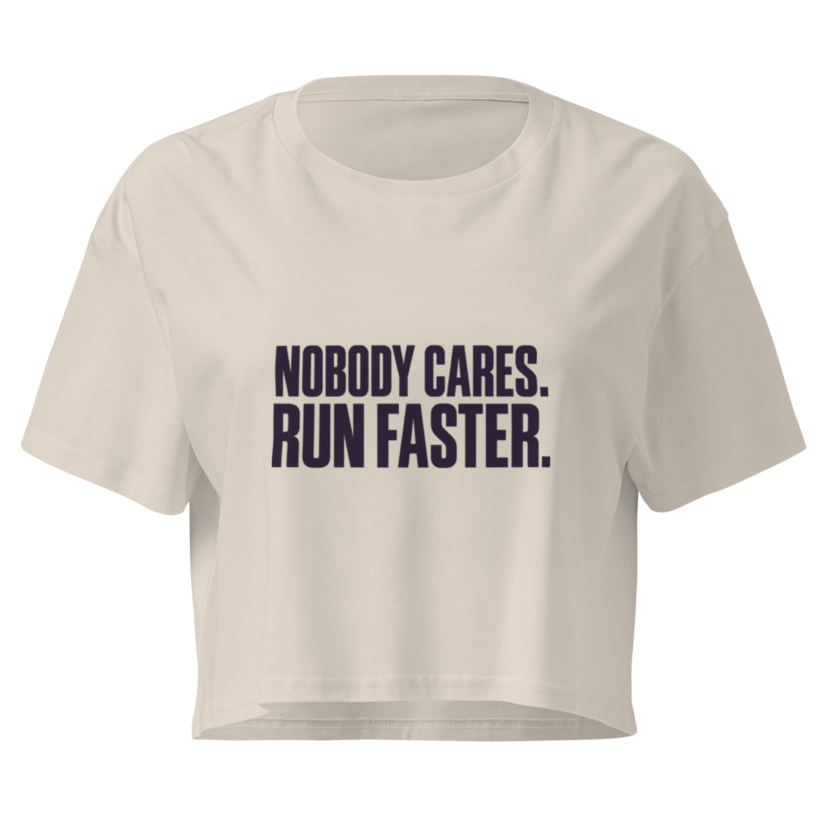 Run Faster Relaxed Crop Top