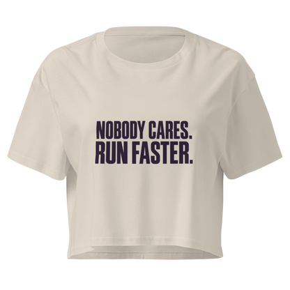 Run Faster Relaxed Crop Top