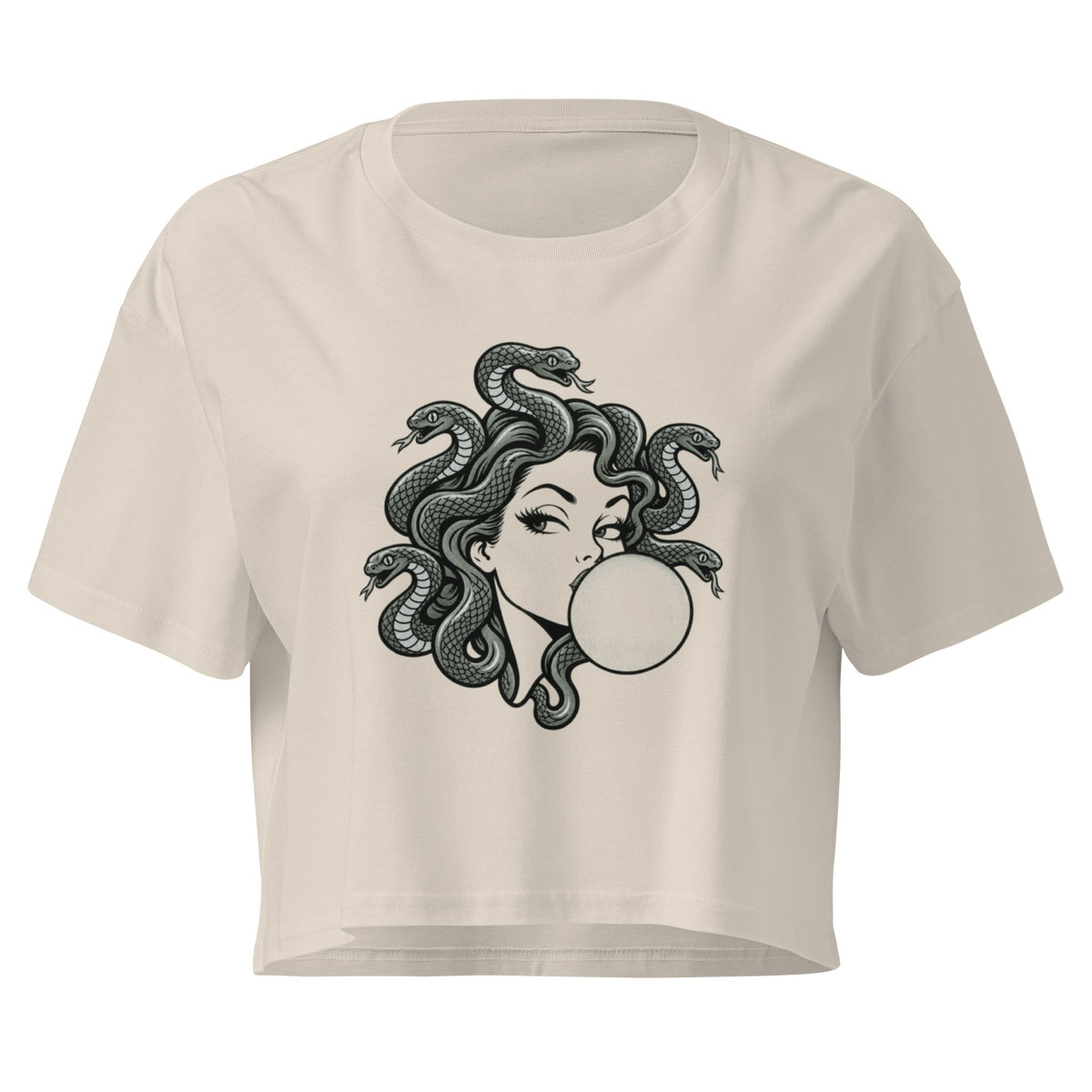 Medusa Relaxed Crop Top
