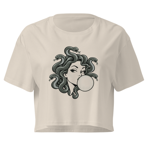 Medusa Relaxed Crop Top