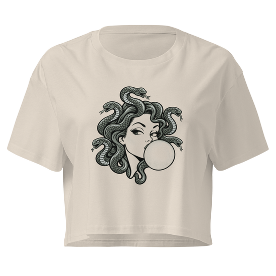Medusa Relaxed Crop Top