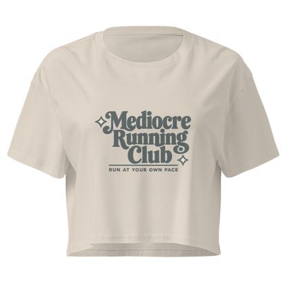 Mediocre Running Club Relaxed Crop Top
