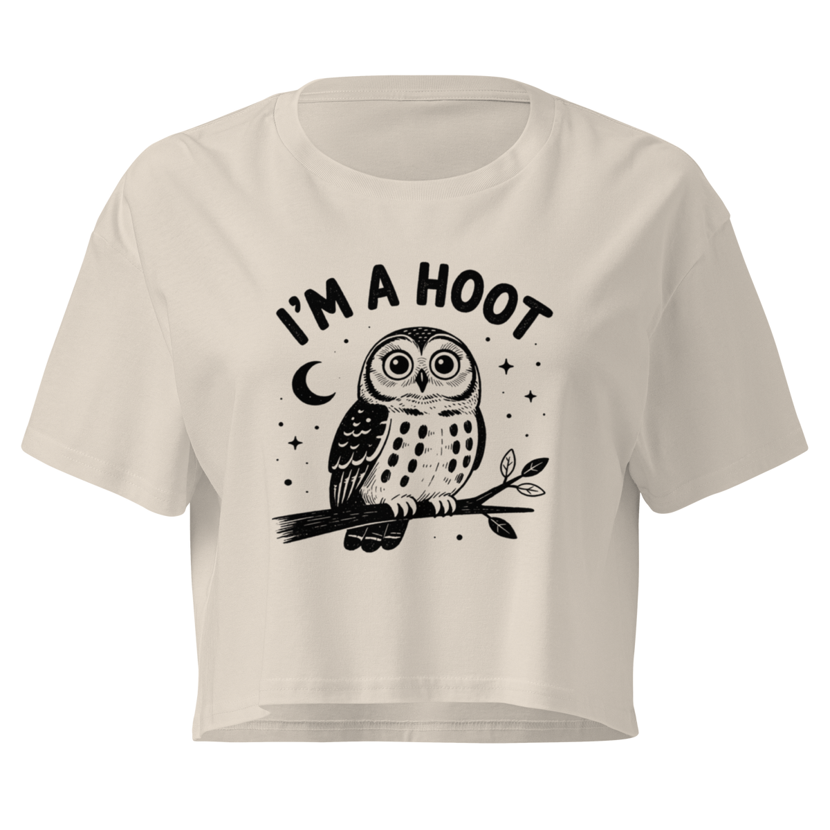 I'm a Hoot Relaxed Crop Top